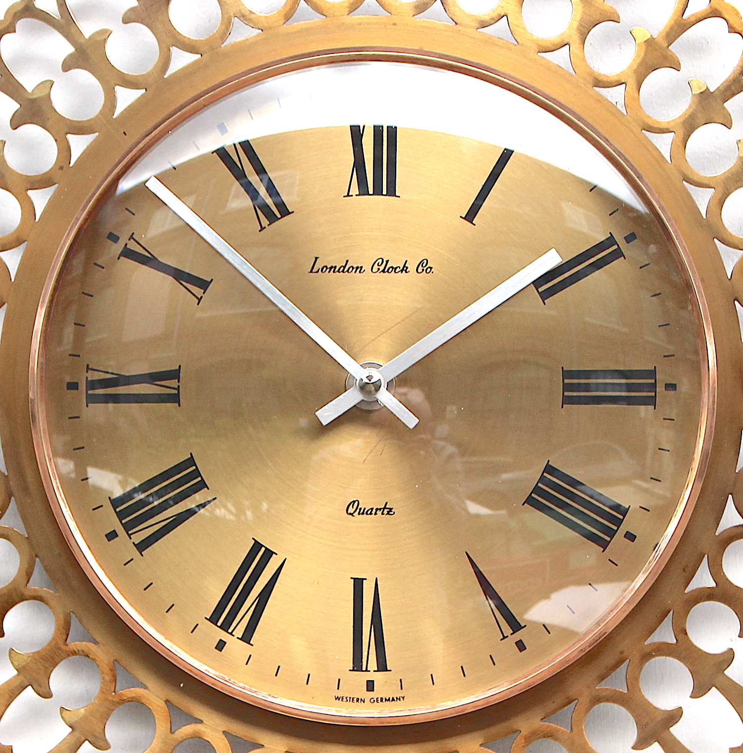 Sunburst Style Vintage London Wall Clock
