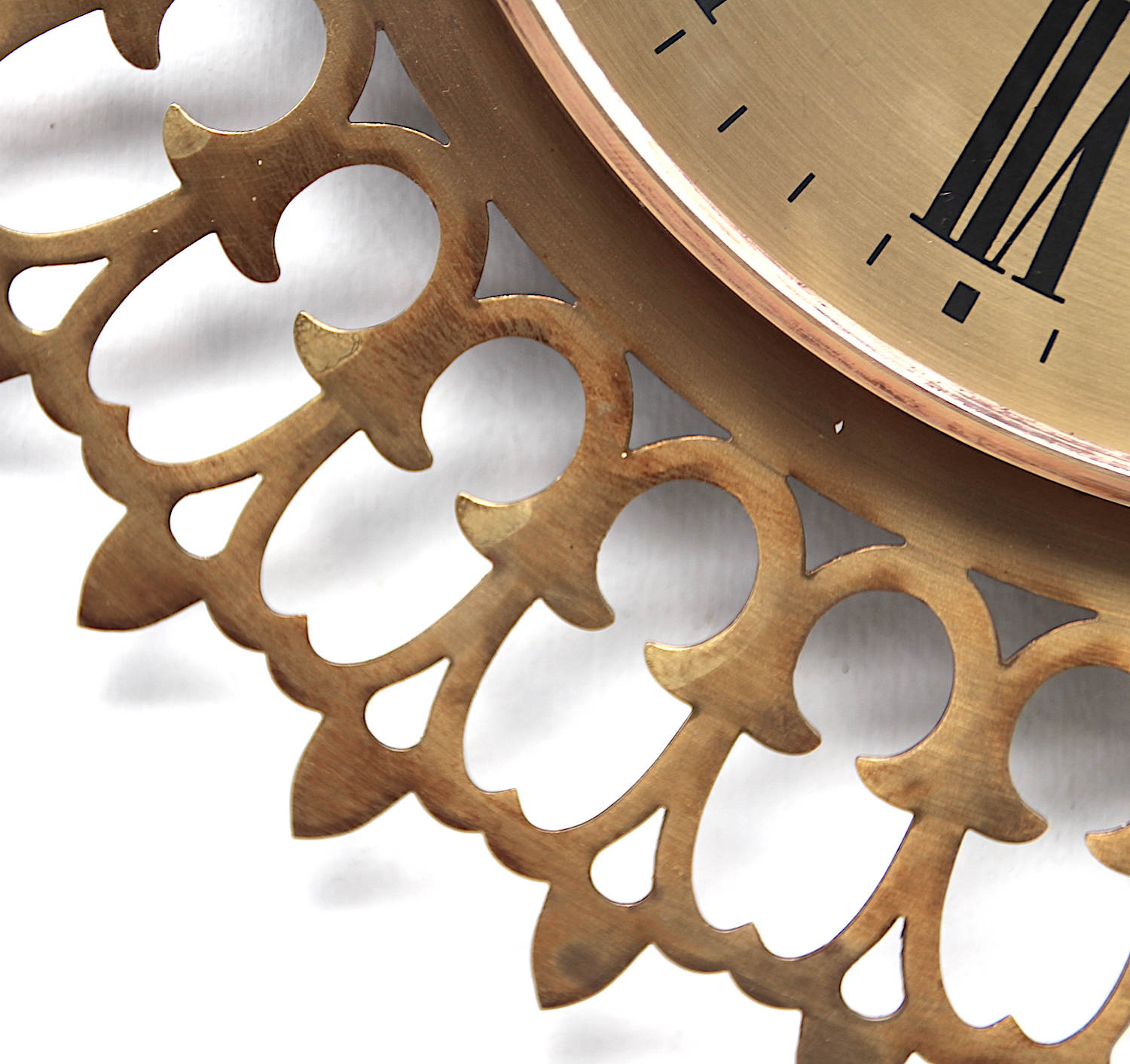 Sunburst Style Vintage London Wall Clock