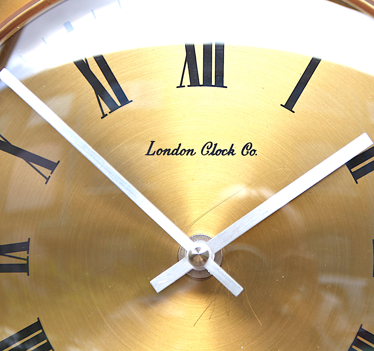 Sunburst Style Vintage London Wall Clock