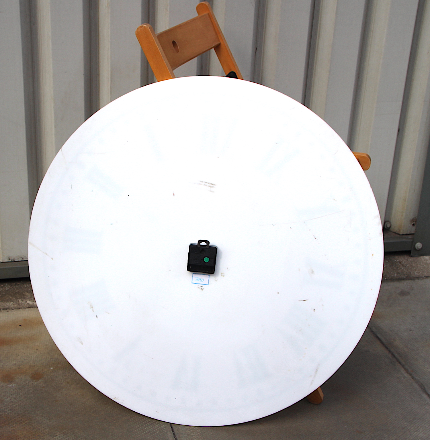 Large Turret Style British Vintage Wall Clock By Smiths
