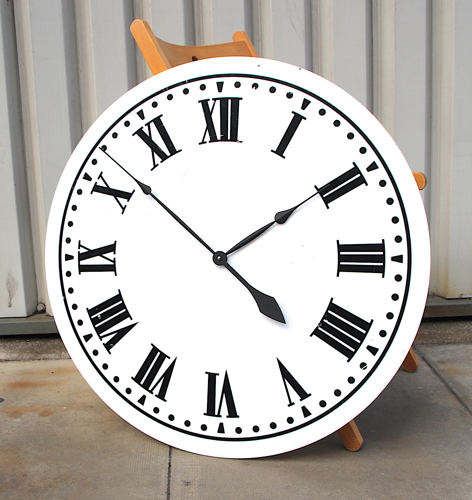 Large Turret Style British Vintage Wall Clock By Smiths