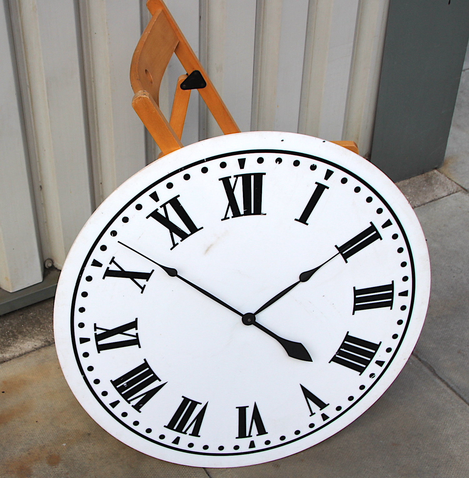 Large Turret Style British Vintage Wall Clock By Smiths