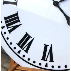 Large Turret Style British Vintage Wall Clock By Smiths