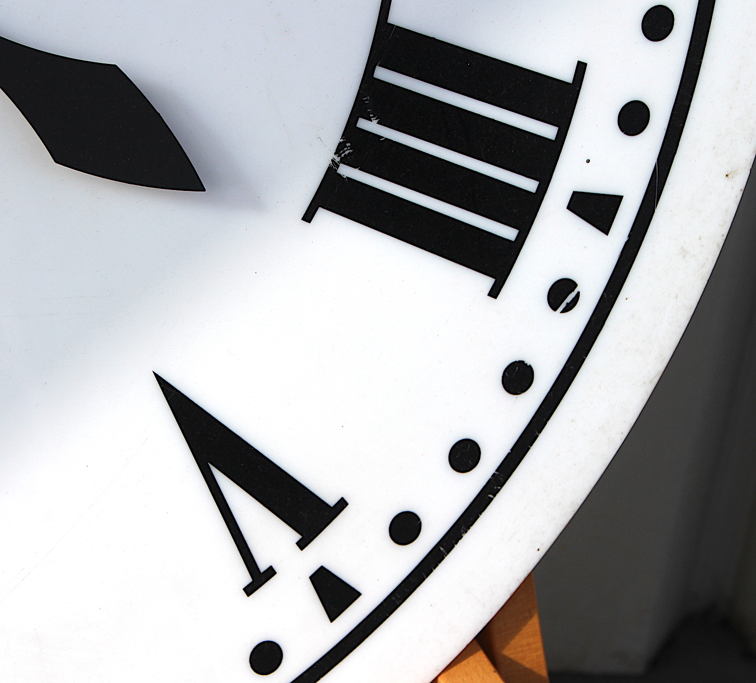 Large Turret Style British Vintage Wall Clock By Smiths