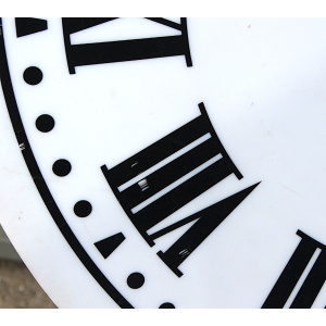 Large Turret Style British Vintage Wall Clock By Smiths