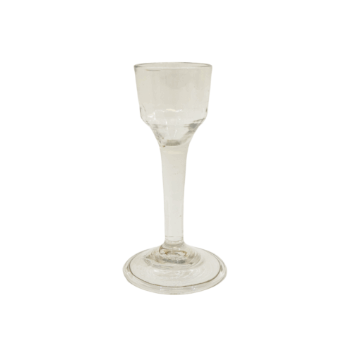 Georgian Glass with a Fluted Ogee Bowl