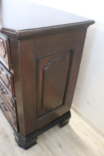 Antique Chest Of Drawers In Walnut, 17th Century - Image 5