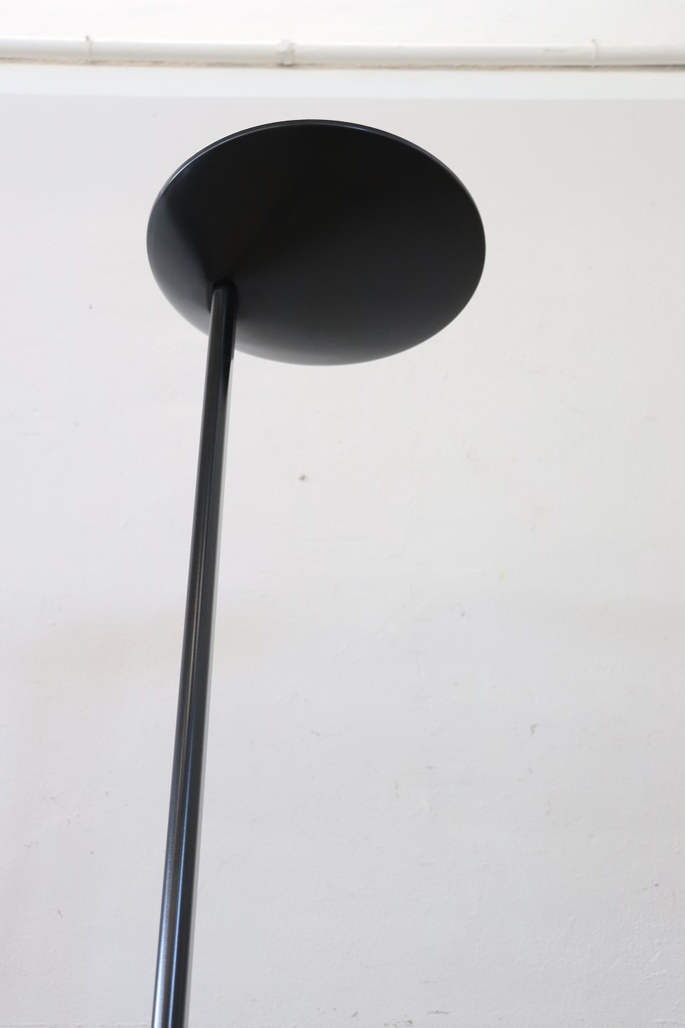 Floor Lamp in Black Metal, 1970s
