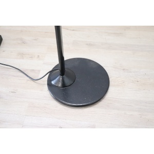 Floor Lamp in Black Metal, 1970s