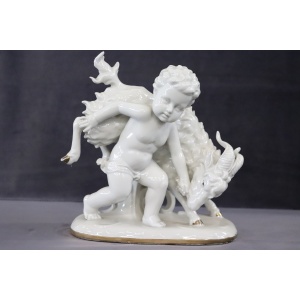 Porcelain Figurine by W.K.C. Graefenthal, 1980s