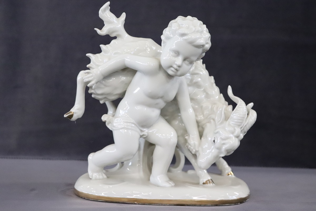 Porcelain Figurine by W.K.C. Graefenthal, 1980s