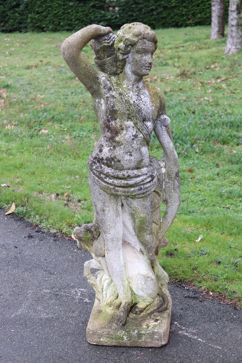 Archer Garden Statue Early 20th Century