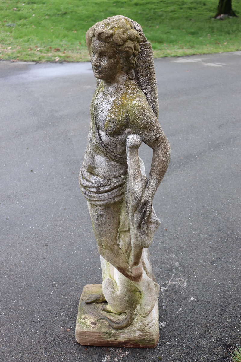 Archer Garden Statue Early 20th Century