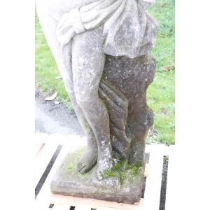 Early 20th Century Leda and the Swan Garden Statue