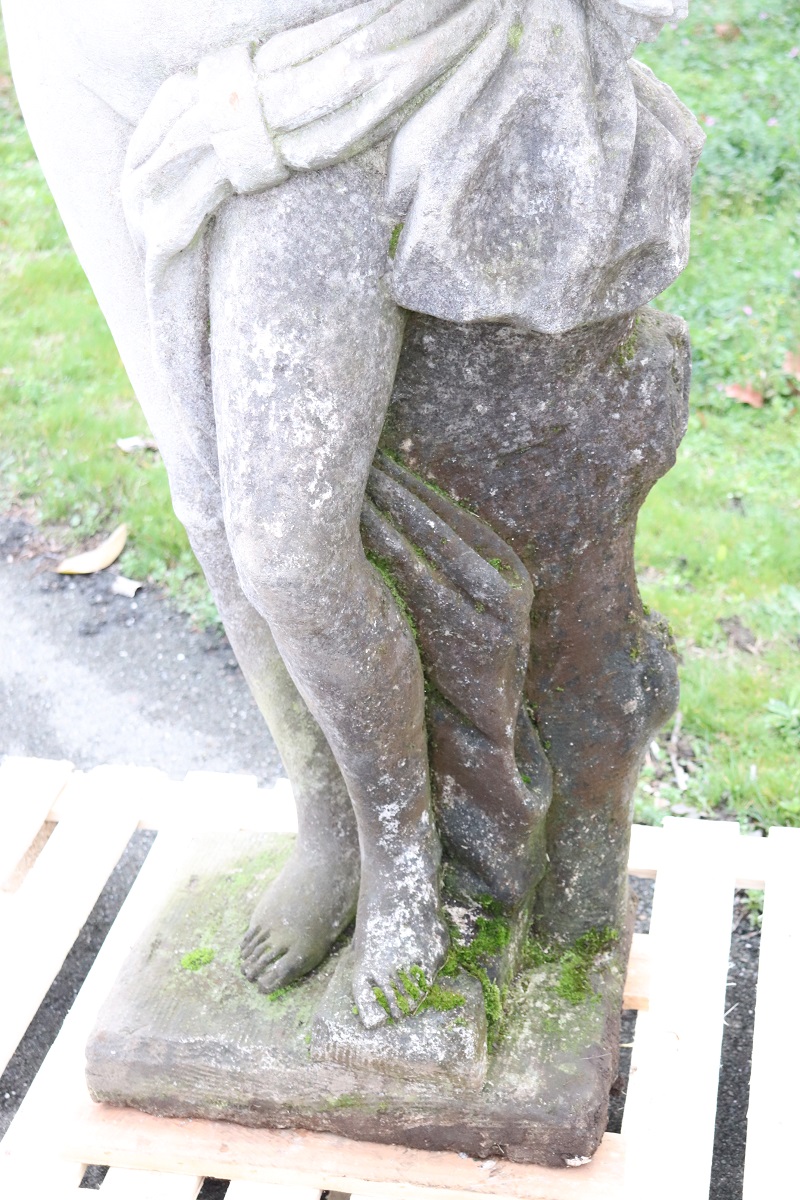 Early 20th Century Leda and the Swan Garden Statue