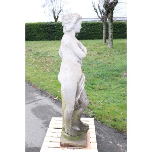 Early 20th Century Leda and the Swan Garden Statue