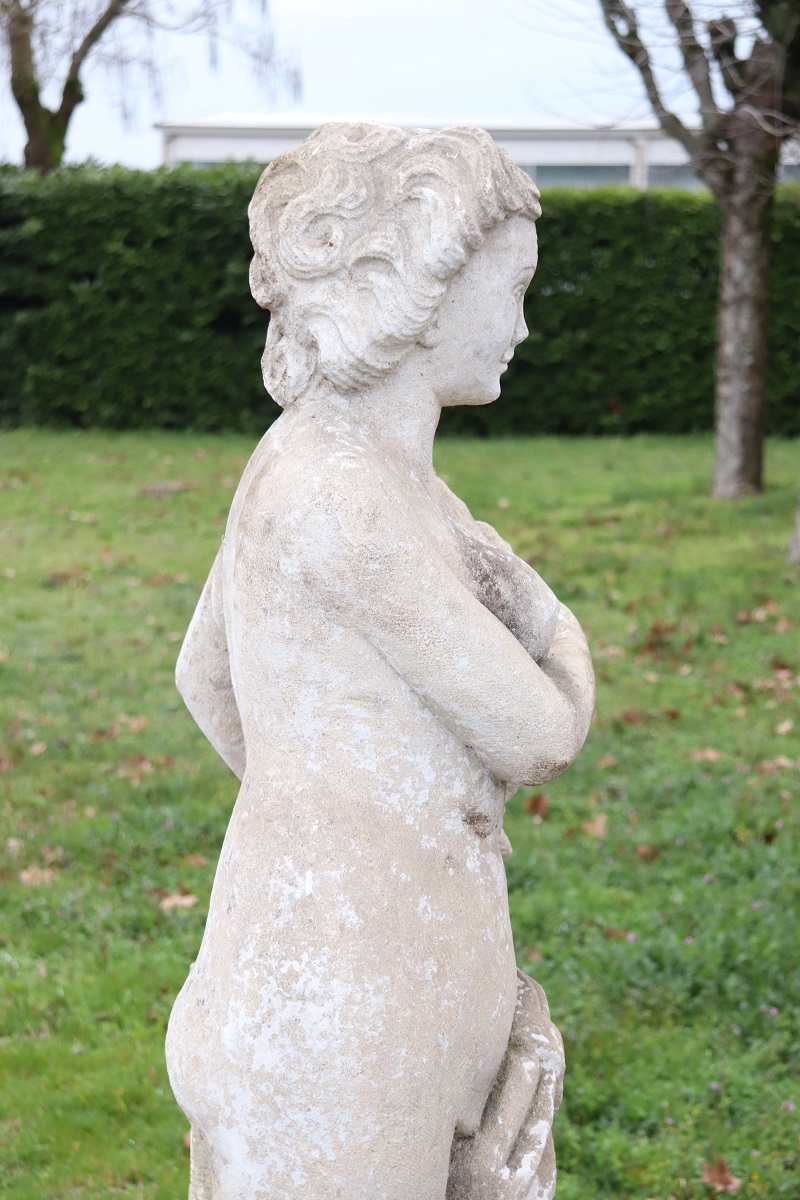 Early 20th Century Leda and the Swan Garden Statue
