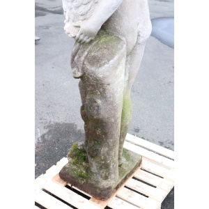 Early 20th Century Leda and the Swan Garden Statue