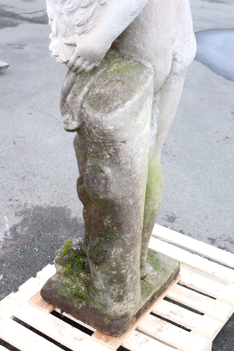 Early 20th Century Leda and the Swan Garden Statue
