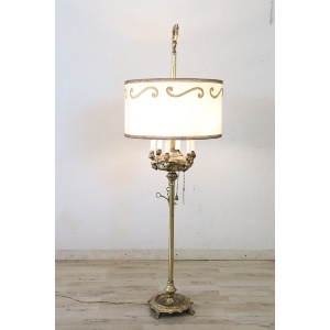 Brass Floor Lamp, 1960s