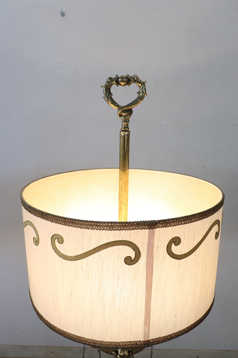 Brass Floor Lamp, 1960s