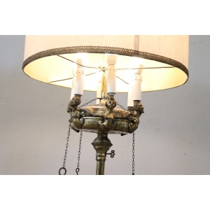 Brass Floor Lamp, 1960s