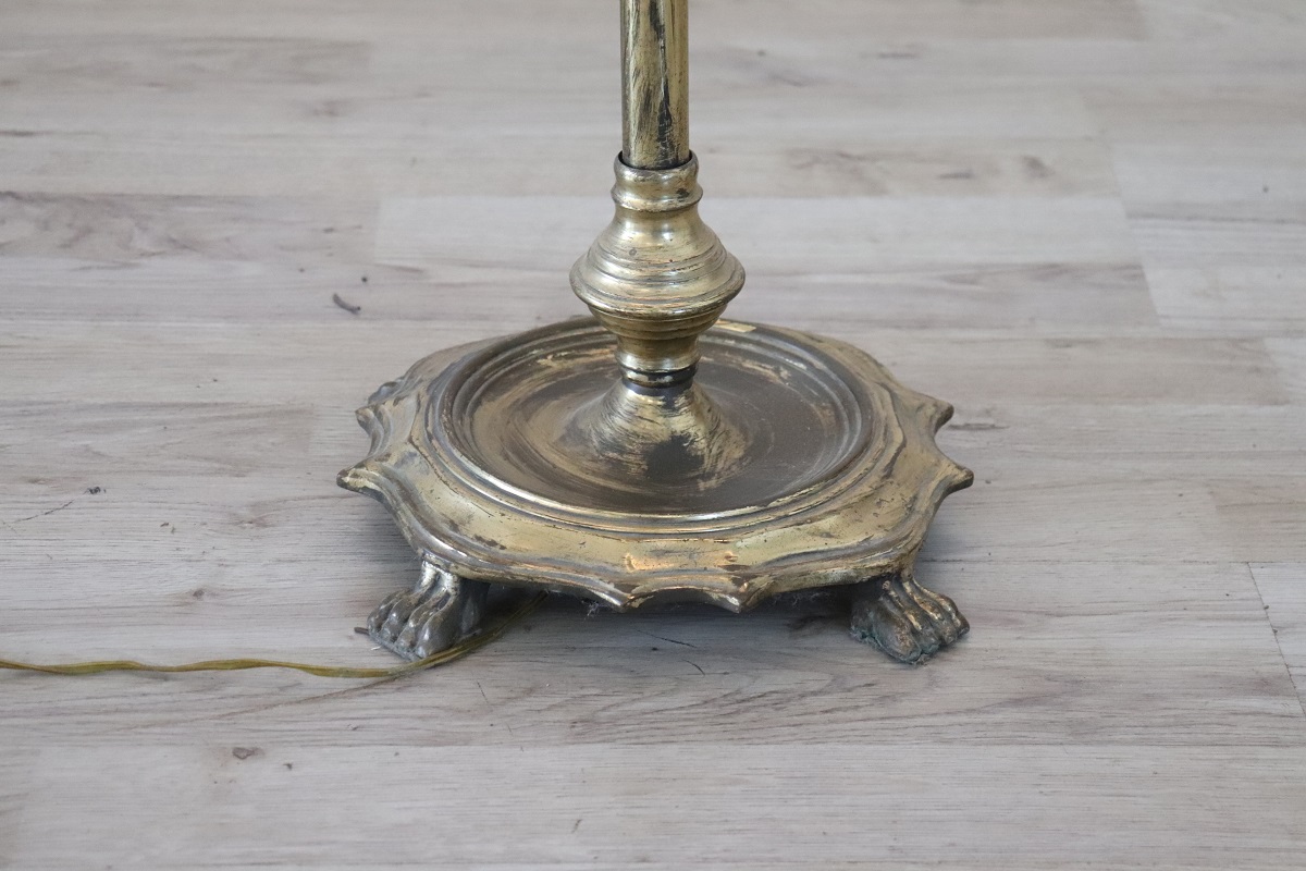 Brass Floor Lamp, 1960s