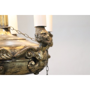 Brass Floor Lamp, 1960s