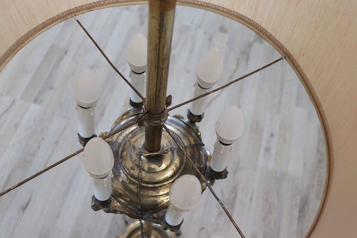 Brass Floor Lamp, 1960s