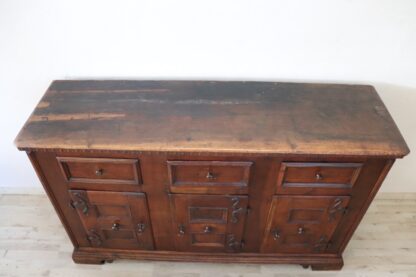 Antique Sideboard in Walnut, Late 17th Century - Image 7