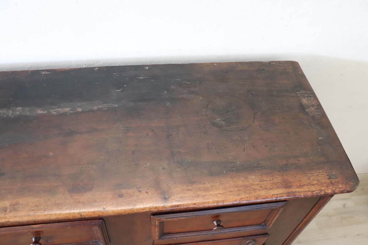 Antique Sideboard in Walnut, Late 17th Century