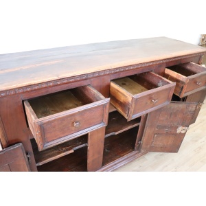 Antique Sideboard in Walnut, Late 17th Century