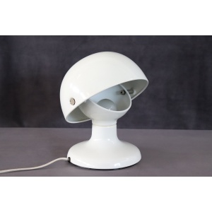 White Metal Table Lamp by Tobia and Afra Scarpa for Flos, 1960s