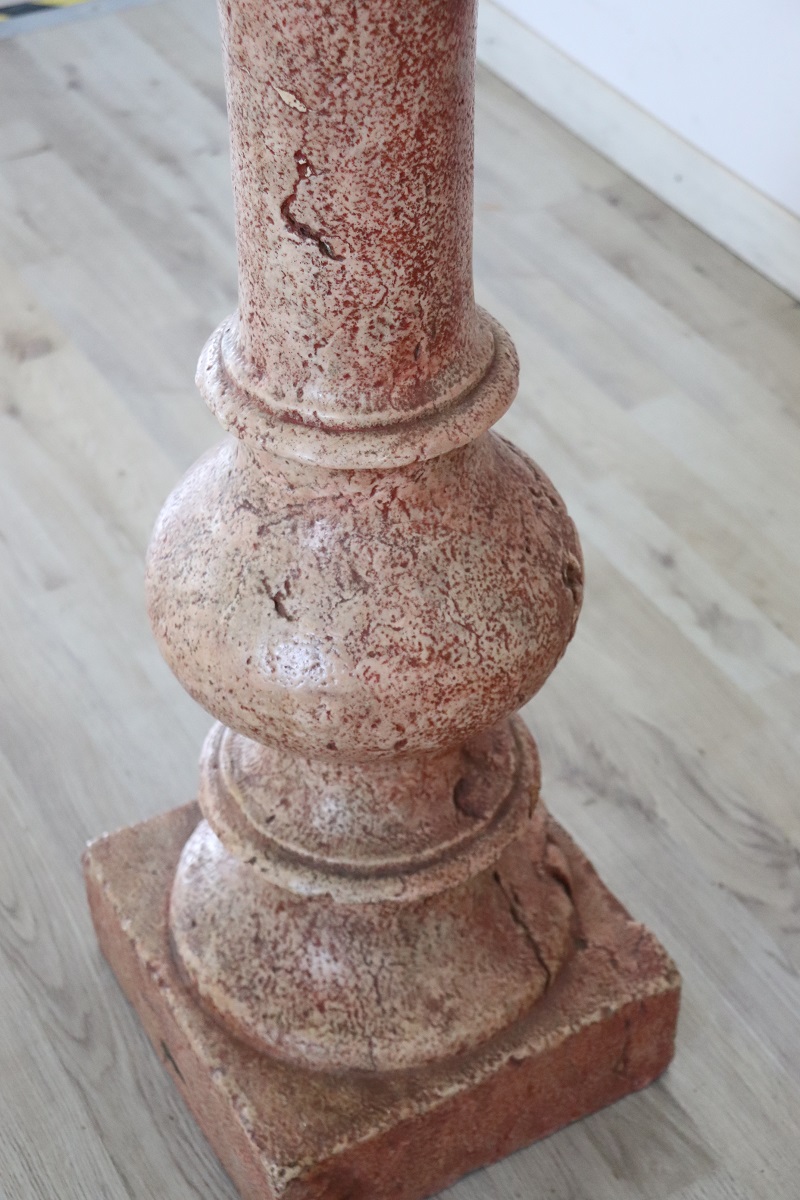 Hand Carved Stone Tub Holy Water Font, Early 20th Century