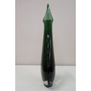 Tall Italian Vase In Murano Art Glass By Flavio Poli For Seguso, 1960s