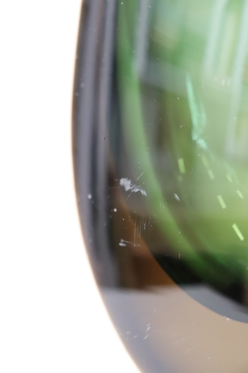 Tall Italian Vase In Murano Art Glass By Flavio Poli For Seguso, 1960s