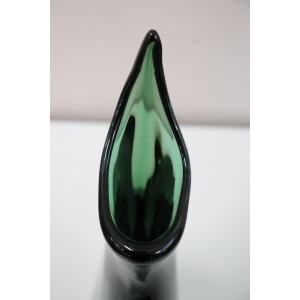 Tall Italian Vase In Murano Art Glass By Flavio Poli For Seguso, 1960s