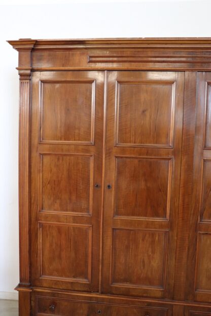 Large Antique Wardrobe in Walnut, Late 19th Century - Image 2