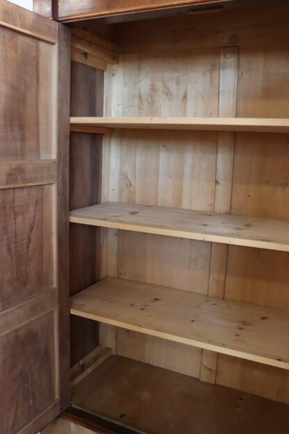 Large Antique Wardrobe in Walnut, Late 19th Century - Image 11