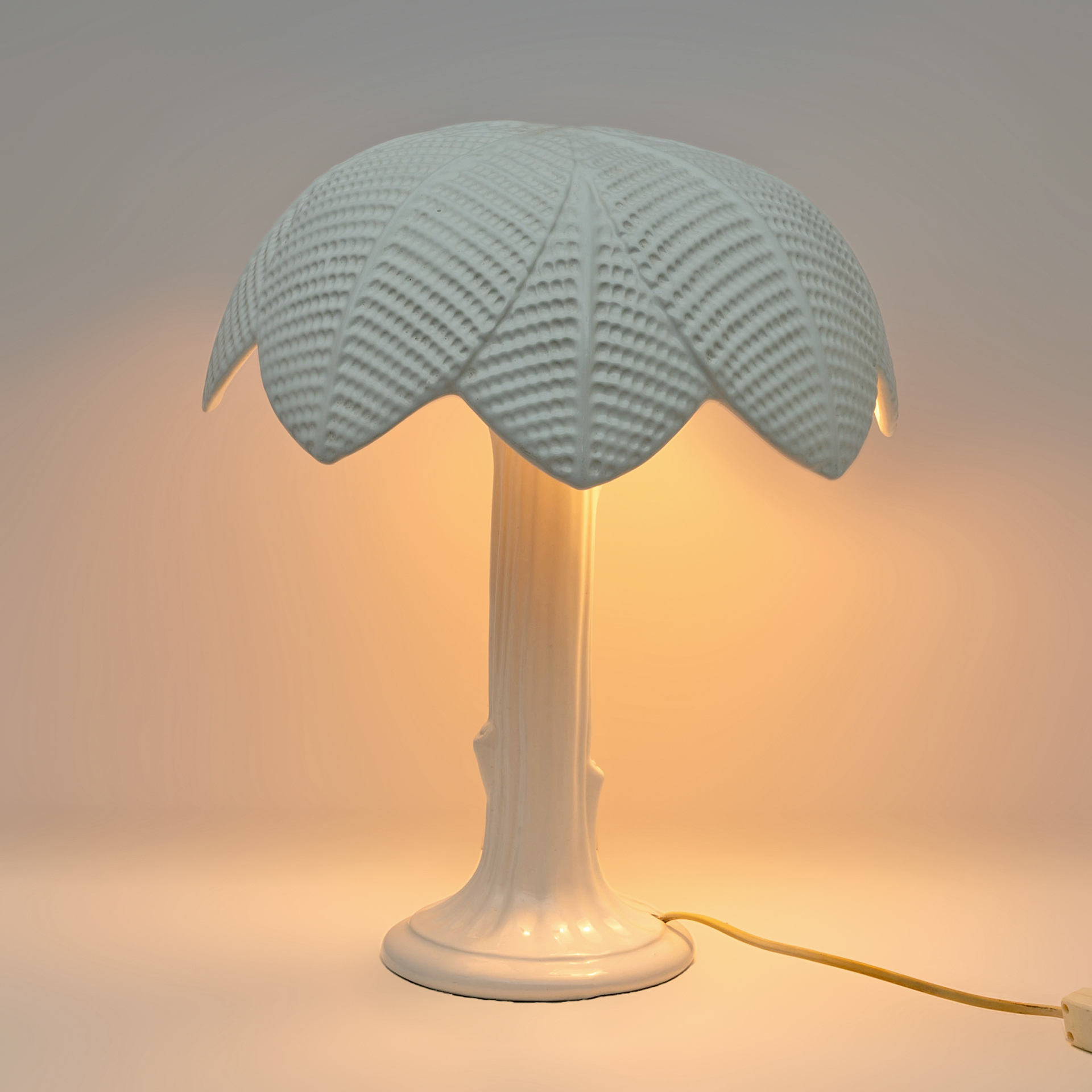 Tree-shaped Table Lamp by Tommaso Barbi for B Ceramica, 1970s