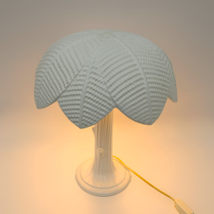 Tree-shaped Table Lamp by Tommaso Barbi for B Ceramica, 1970s