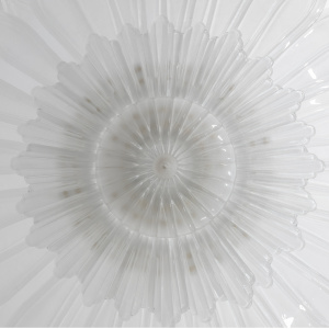 Mid-century Modern Style Italian Murano Glass Margherita Ceiling Light