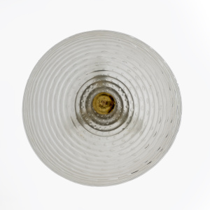 Ercole Barovier Art Deco Murano Glass Italian Pendant Chandelier "Pulegoso", 30s