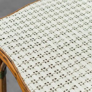 Vintage Vienna Straw Bamboo Table From The 1950s Modern Vintage