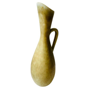 Mid Century Swedish Marbled Jug By Gunnar Nylund For Rorstrand