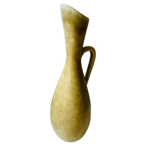 Mid Century Swedish Marbled Jug By Gunnar Nylund For Rorstrand
