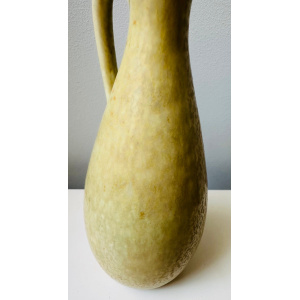 Mid Century Swedish Marbled Jug By Gunnar Nylund For Rorstrand