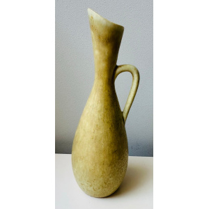 Mid Century Swedish Marbled Jug By Gunnar Nylund For Rorstrand