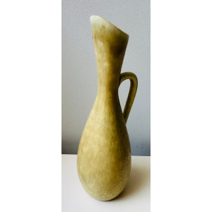 Mid Century Swedish Marbled Jug By Gunnar Nylund For Rorstrand