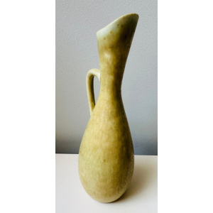 Mid Century Swedish Marbled Jug By Gunnar Nylund For Rorstrand